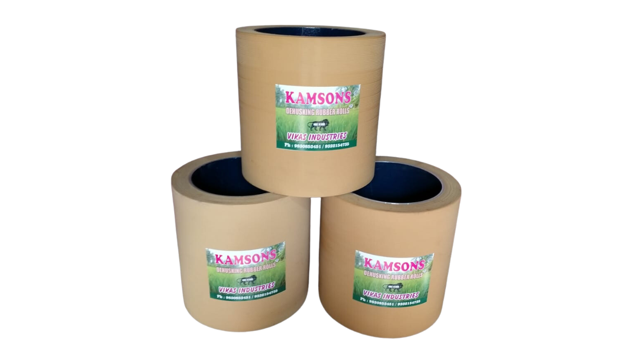 Kamsons Dehusking Rubber Roll