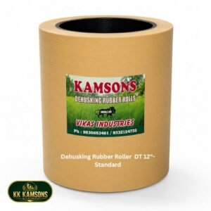 Dehusking Rubber Roller  DT 12"-Standard